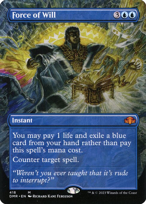 Force of Will (DMR 418) [Dominaria Remastered]