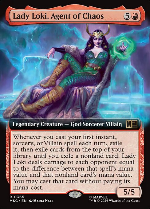 Lady Loki, Agent of Chaos (MSC 365) [Marvel Super Heroes Commander]