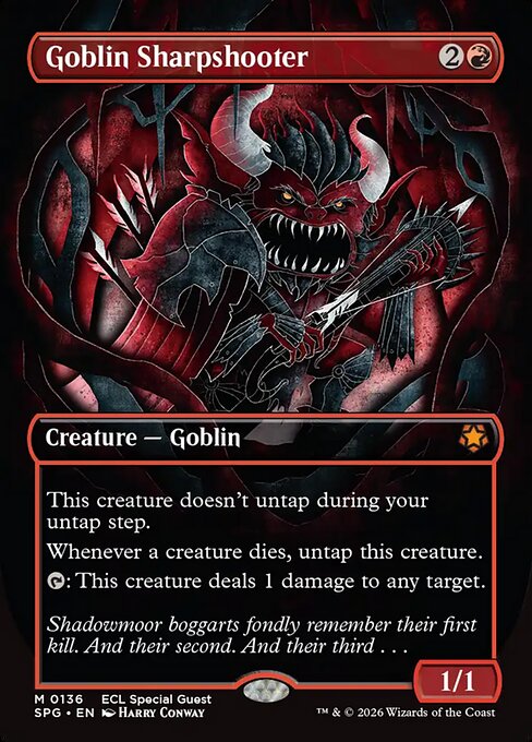Goblin Sharpshooter (SPG 136) [Special Guests]