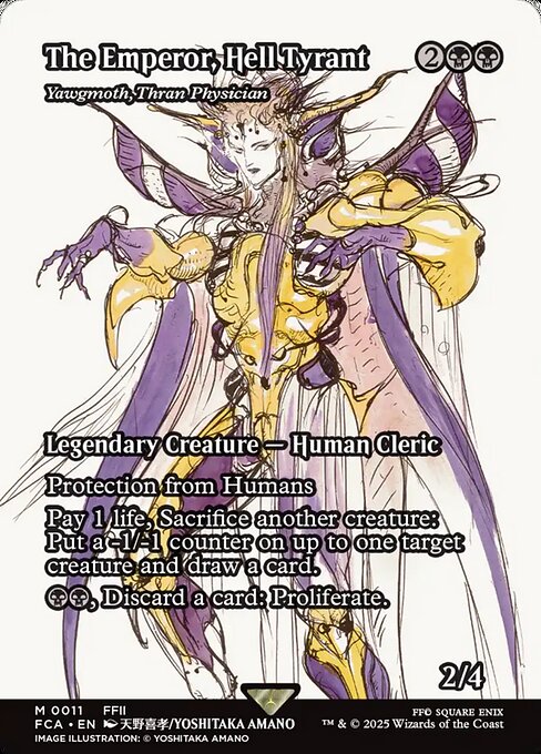 Yawgmoth, Thran Physician (FCA 11) [Final Fantasy: Through the Ages]