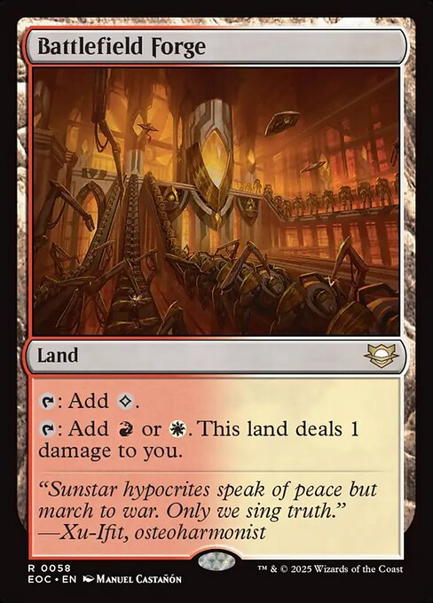 Battlefield Forge (EOC 58) [Edge of Eternities Commander]