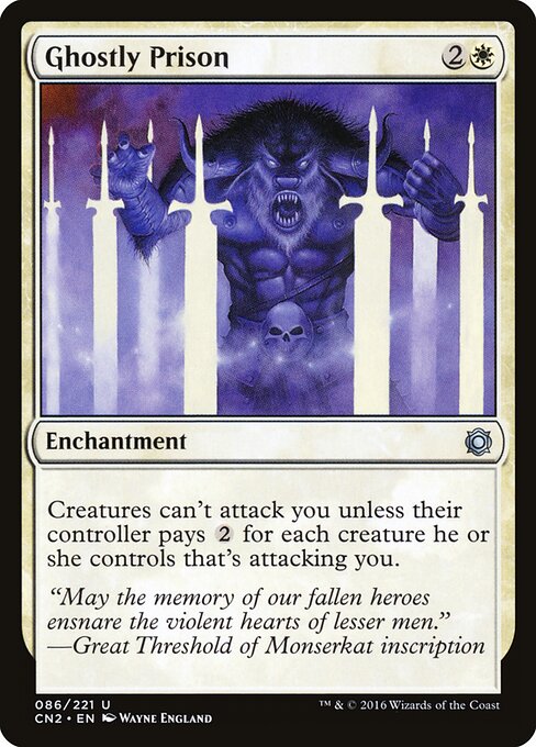 Ghostly Prison (CN2 86) [Conspiracy: Take the Crown]