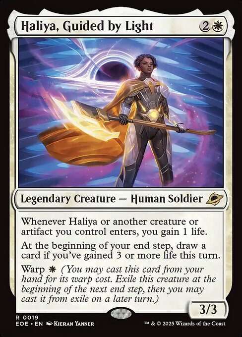 Haliya, Guided by Light (EOE 19) [Edge of Eternities]