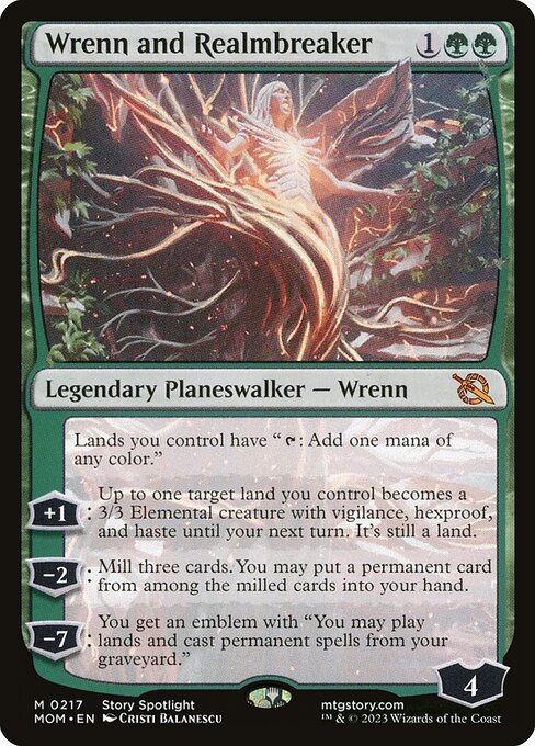 Wrenn and Realmbreaker (MOM 217) [March of the Machine]