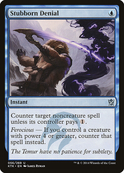 Stubborn Denial (KTK 56) [Khans of Tarkir]