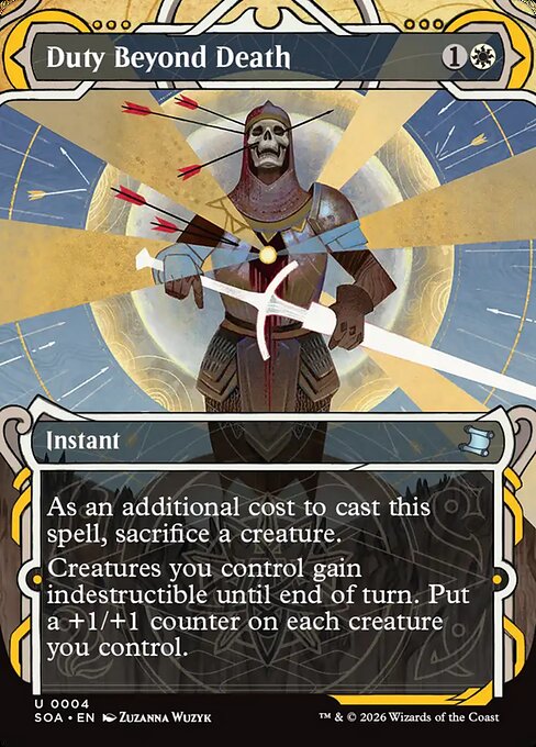Duty Beyond Death (SOA 4) [Secrets of Strixhaven Mystical Archive]