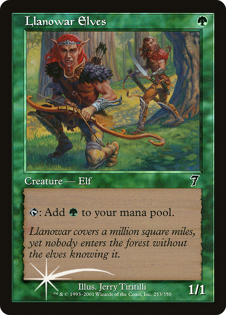 Llanowar Elves [Seventh Edition]