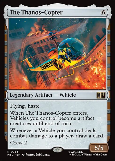 The Thanos-Copter (MSC 753) [Marvel Super Heroes Commander]