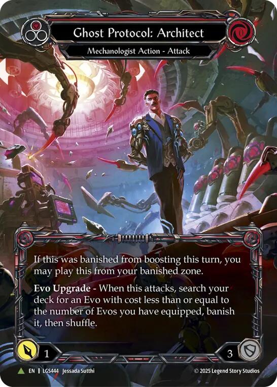 Ghost Protocol: Architect [LGS444] (Promo)  Cold Foil