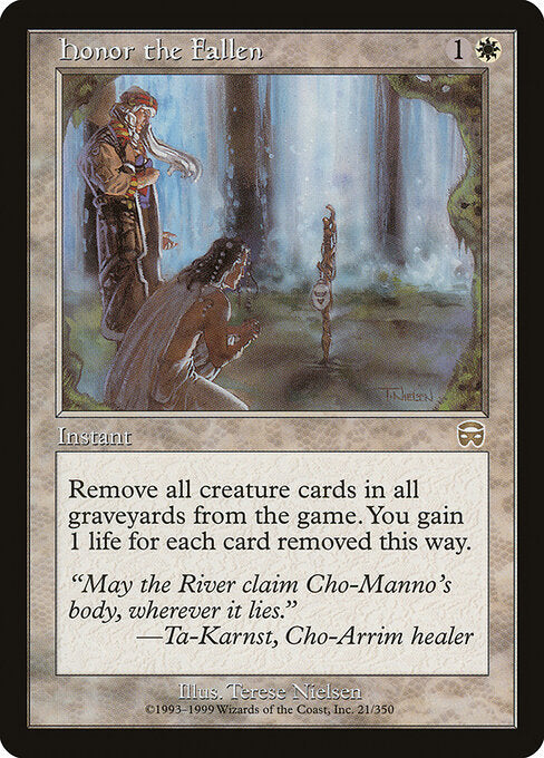 Honor the Fallen (MMQ 21) [Mercadian Masques]