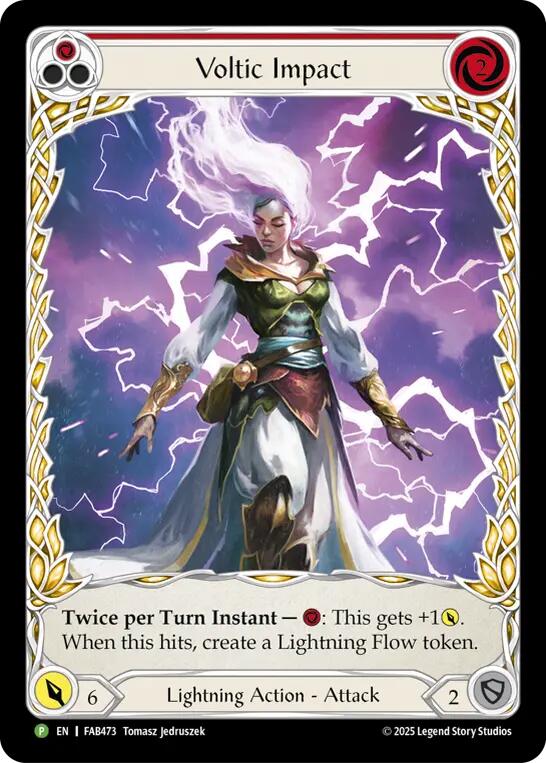 Voltic Impact [FAB473] (Promo)  Rainbow Foil