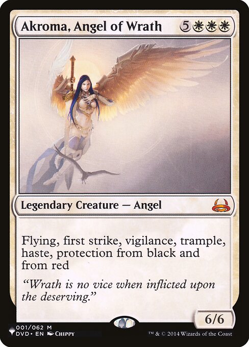 Akroma, Angel of Wrath (PLST DVD-1) [The List]