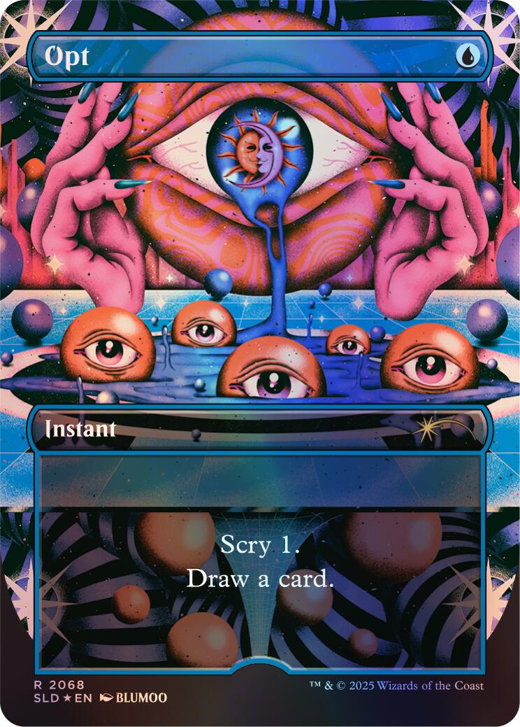 Opt (2068) (Rainbow Foil) [Secret Lair Drop Series]