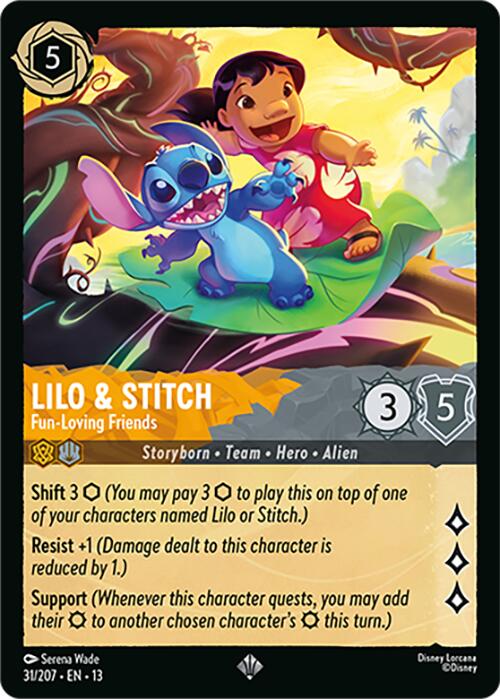 Lilo & Stitch - Fun-Loving Friends (31/204) [Attack of the Vine!]