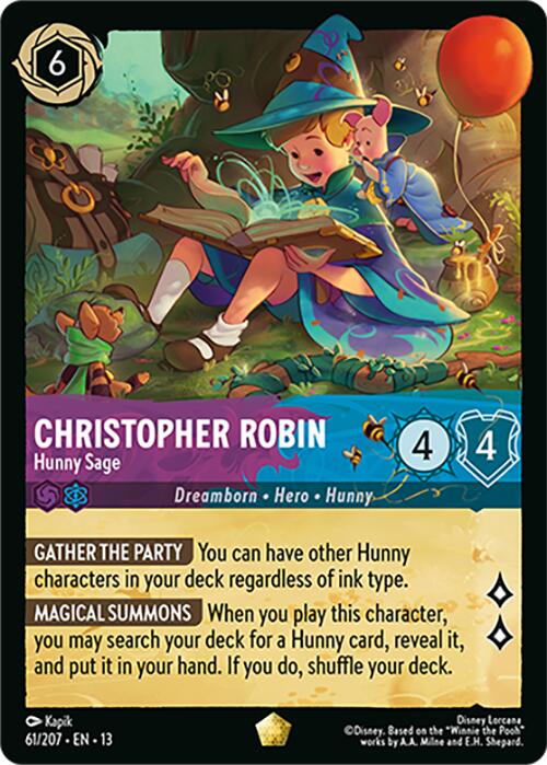 Christopher Robin - Hunny Sage (61/204) [Attack of the Vine!]