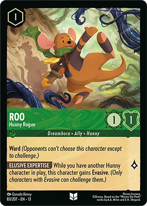Roo - Hunny Rogue (83/204) [Attack of the Vine!]