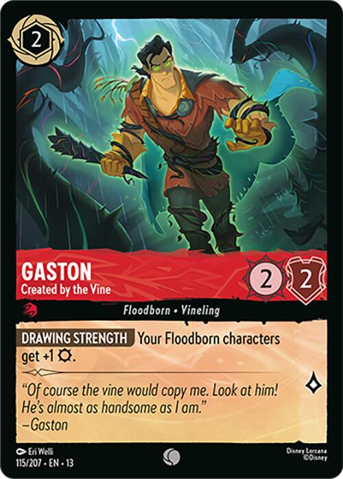 Gaston - Created by the Vine (115/204) [Attack of the Vine!]