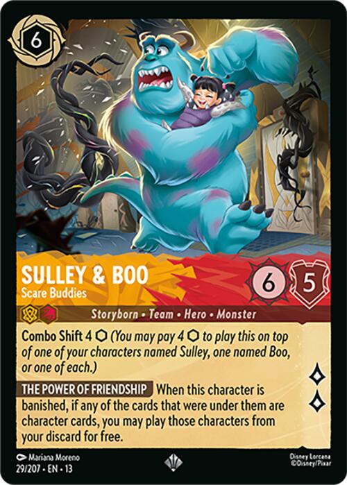 Sulley & Boo - Scare Buddies (29/204) [Attack of the Vine!]