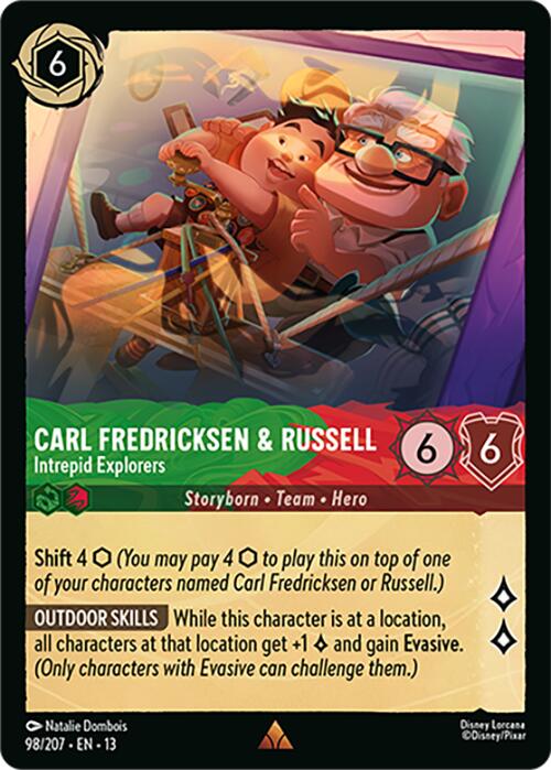 Carl Fredricksen & Russell - Intrepid Explorers (98/204) [Attack of the Vine!]