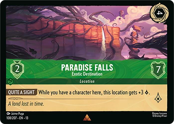 Paradise Falls - Exotic Destination (108/204) [Attack of the Vine!]