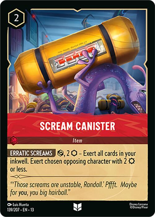 Scream Canister (139/204) [Attack of the Vine!]