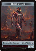 Hero // Robot Villain Double-Sided Token [Marvel Super Heroes Tokens]