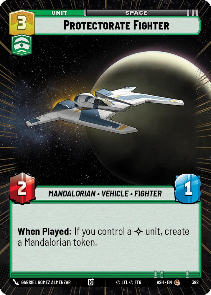 Protectorate Fighter (388) (Hyperspace) (388) [Ashes of the Empire]