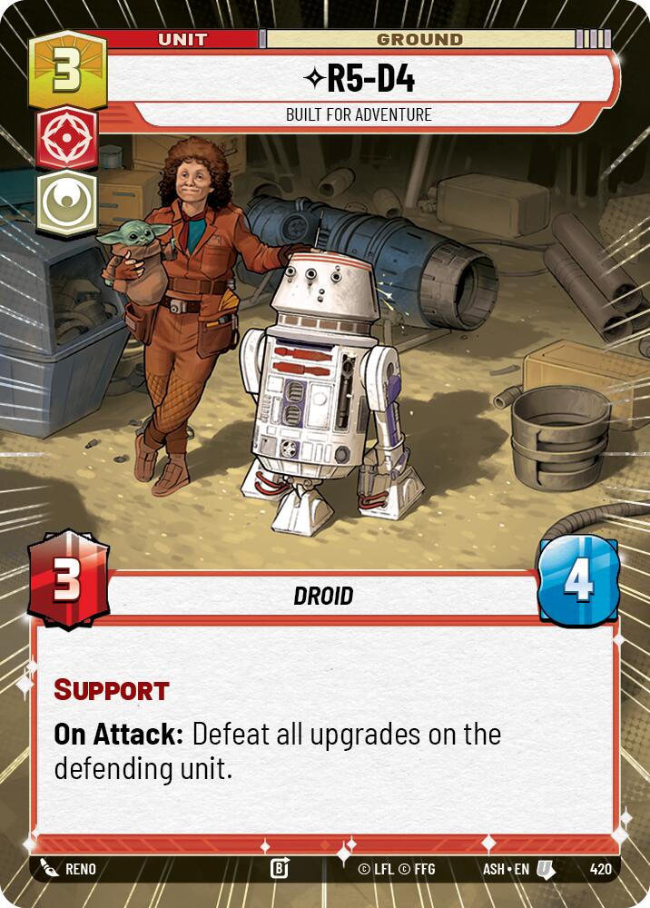 R5-D4 - Built for Adventure (420) (Hyperspace) (420) [Ashes of the Empire]