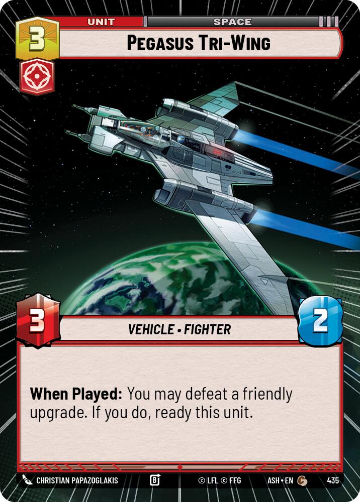 Pegasus Tri-Wing (435) (Hyperspace) (435) [Ashes of the Empire]