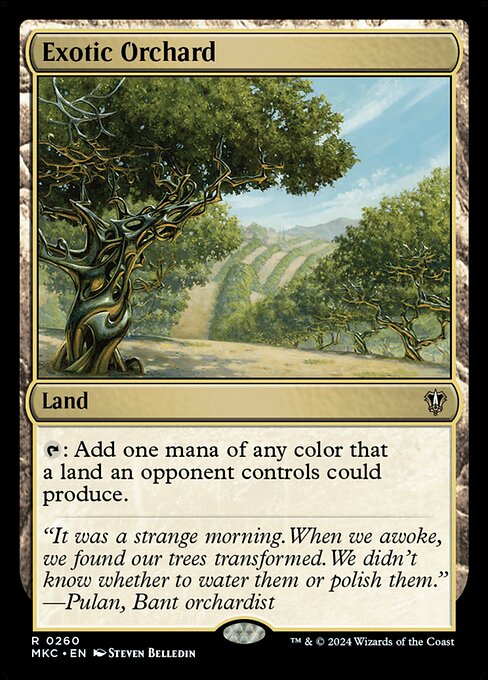 Exotic Orchard (MKC 260) [Murders at Karlov Manor Commander]