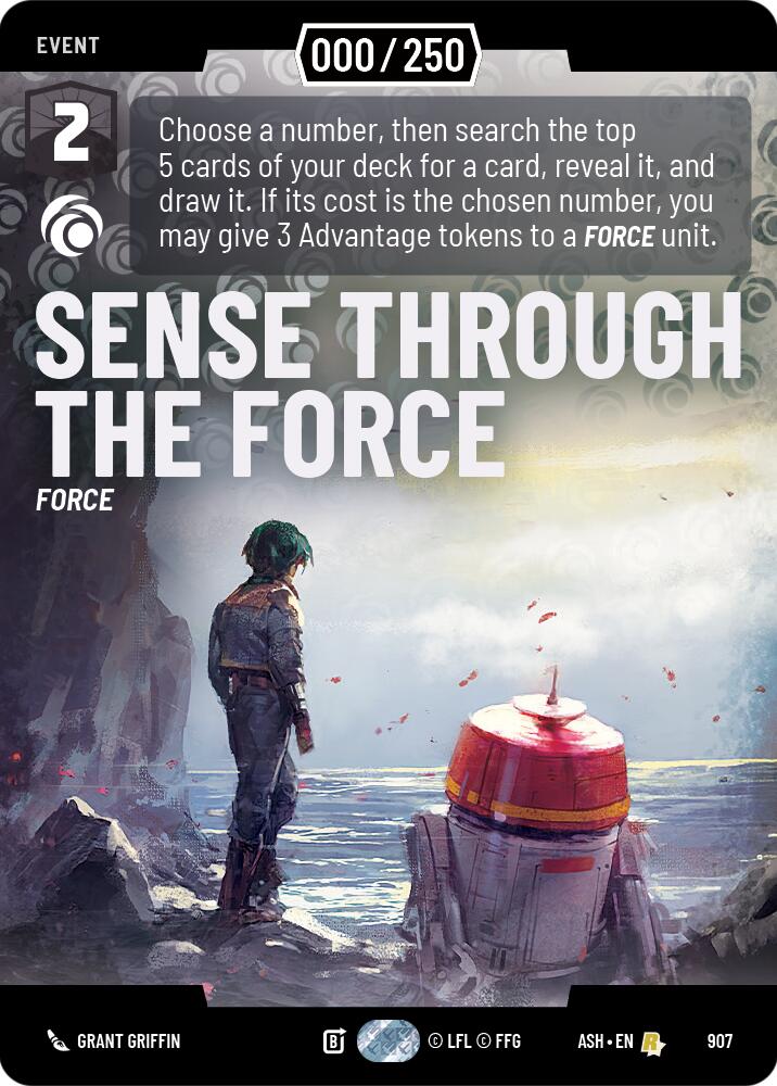 Sense Through the Force (907) (Serialized) (907) [Ashes of the Empire]