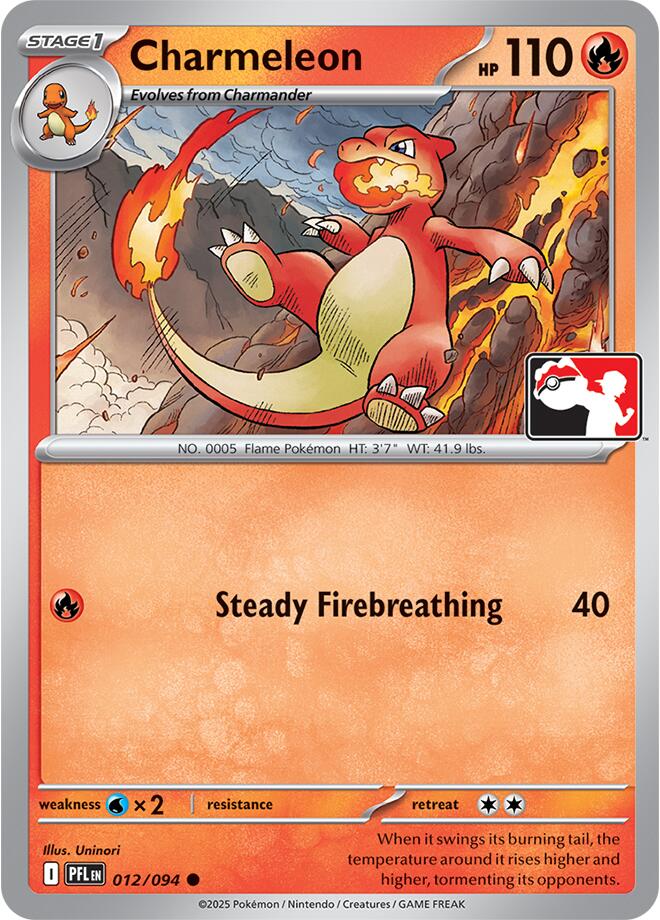Charmeleon (012/094) [Prize Pack Series Nine]