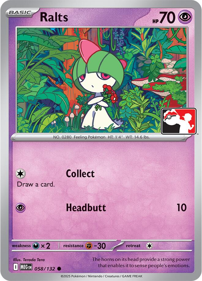 Ralts (058/132) [Prize Pack Series Nine]