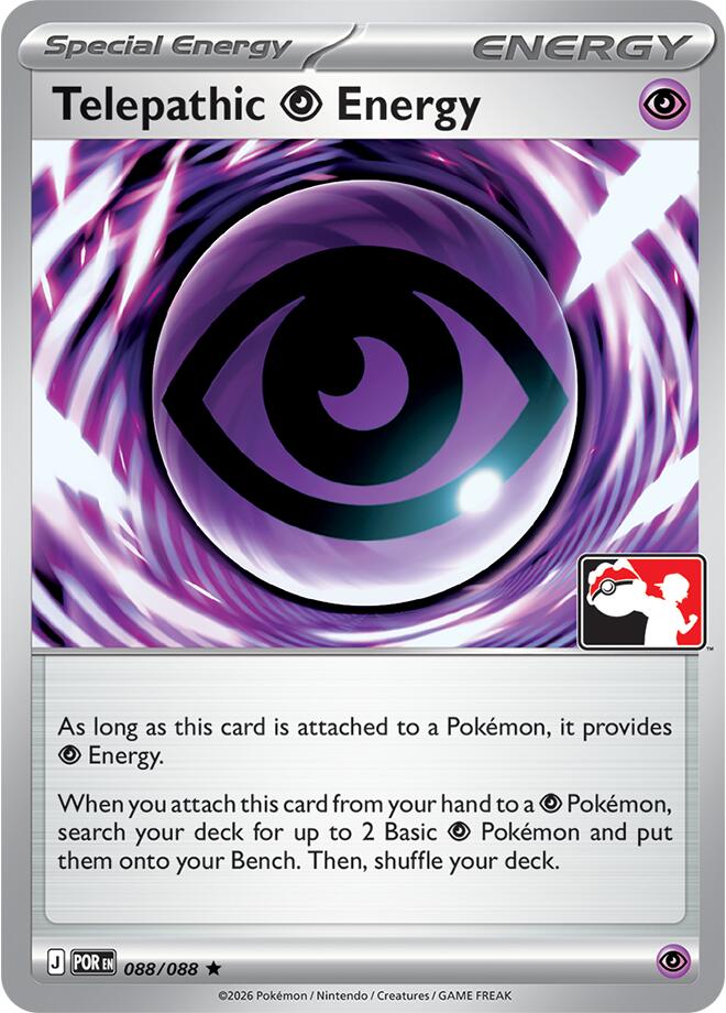 Telepathic Psychic Energy (088/088) [Prize Pack Series Nine]