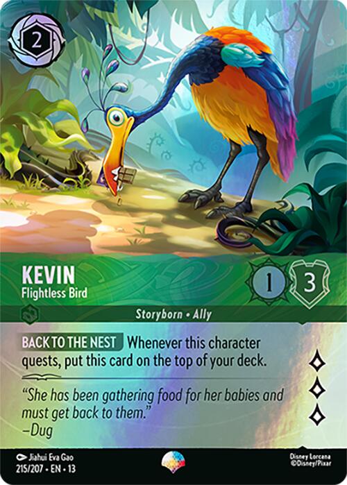 Kevin - Flightless Bird (Epic) (215/204) [Attack of the Vine!]