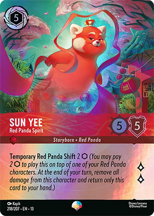 Sun Yee - Red Panda Spirit (Epic) (218/204) [Attack of the Vine!]