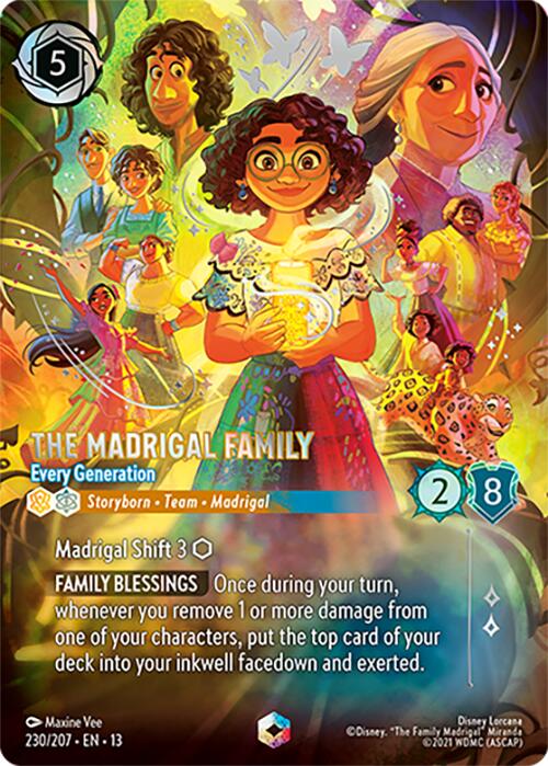 The Madrigal Family - Every Generation (Enchanted) (230/204) [Attack of the Vine!]