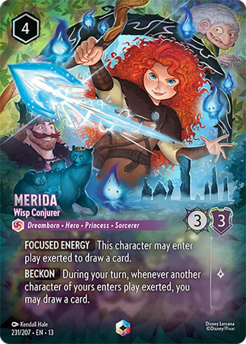 Merida - Wisp Conjurer (Enchanted) (231/204) [Attack of the Vine!]