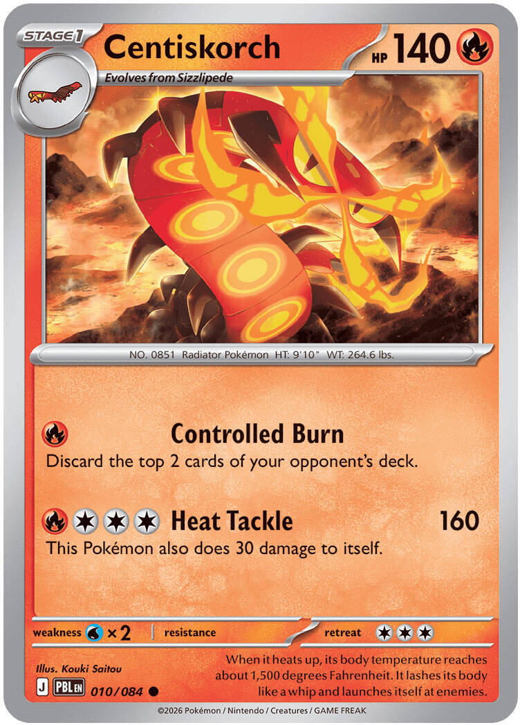 Centiskorch (010/084) [Mega Evolution: Pitch Black]