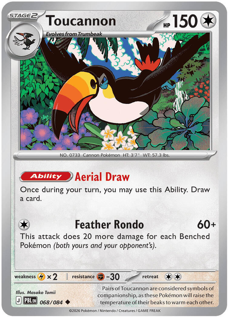 Toucannon (068/084) [Mega Evolution: Pitch Black]