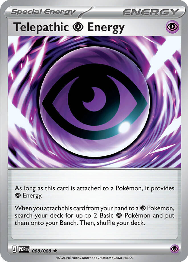 Telepathic Psychic Energy (088/088) (Non-Holo) [Mega Evolution: Perfect Order]