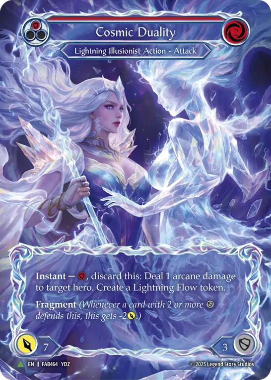 Cosmic Duality (Marvel Cold Foil) [FAB464] (Promo)  Cold Foil