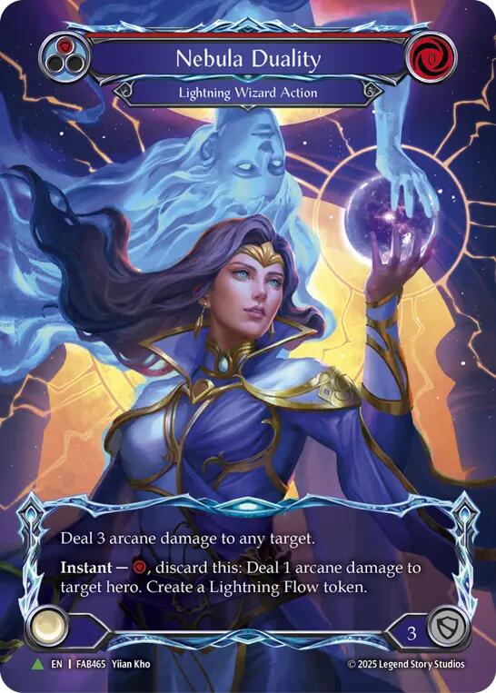 Nebula Duality (Marvel Cold Foil) [FAB465] (Promo)  Cold Foil