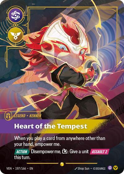 Kennen - Heart of the Tempest (VEN 197/166) [Vendetta]
