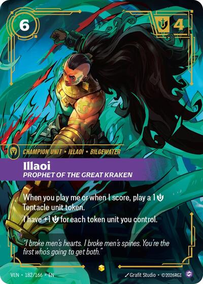 Illaoi - Prophet of the Great Kraken (VEN 182/166) [Vendetta]