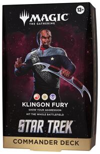 Star Trek Commander Deck - Klingon Fury (Pre-order)