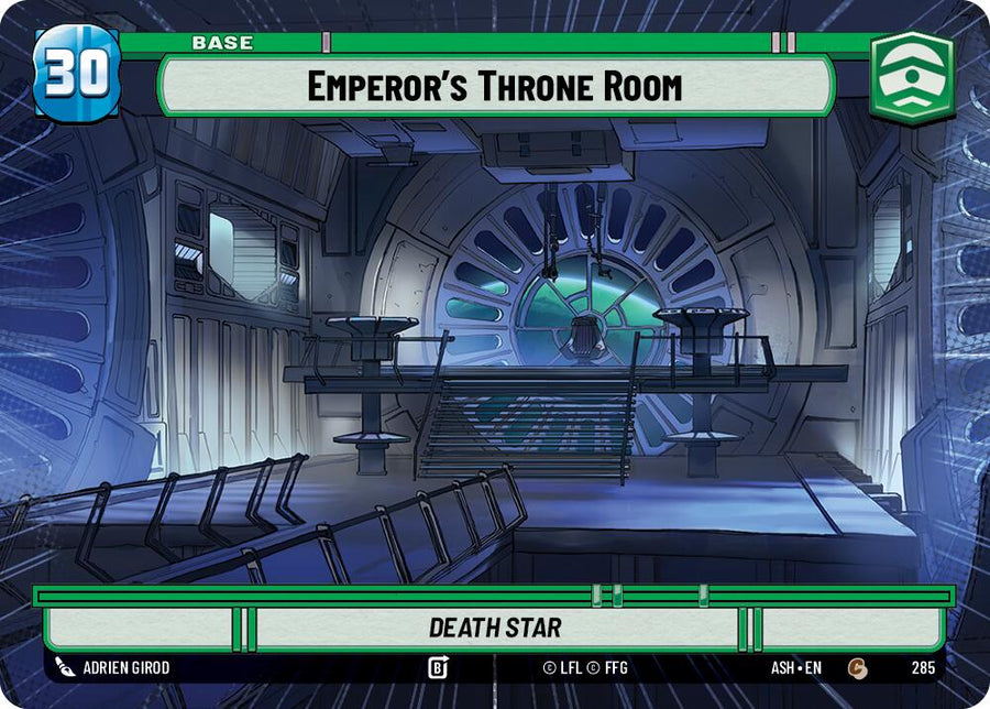 Emperor's Throne Room // Advantage (285 // t05) (Hyperspace) (285 // T05) [Ashes of the Empire]