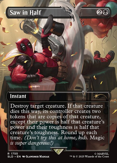 Saw in Half (SLD 1755) [Secret Lair Drop]