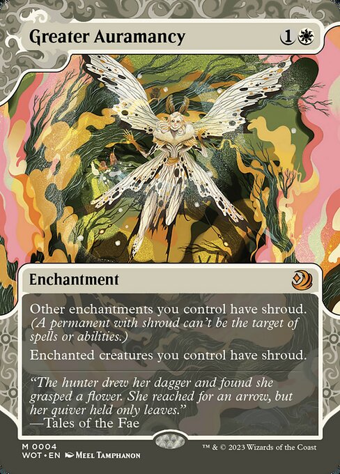 Greater Auramancy (WOT 4) [Wilds of Eldraine: Enchanting Tales]