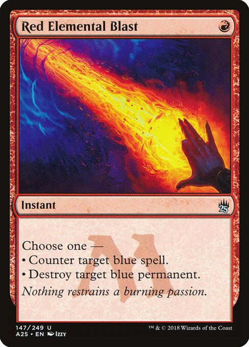 Red Elemental Blast (A25 147) [Masters 25]